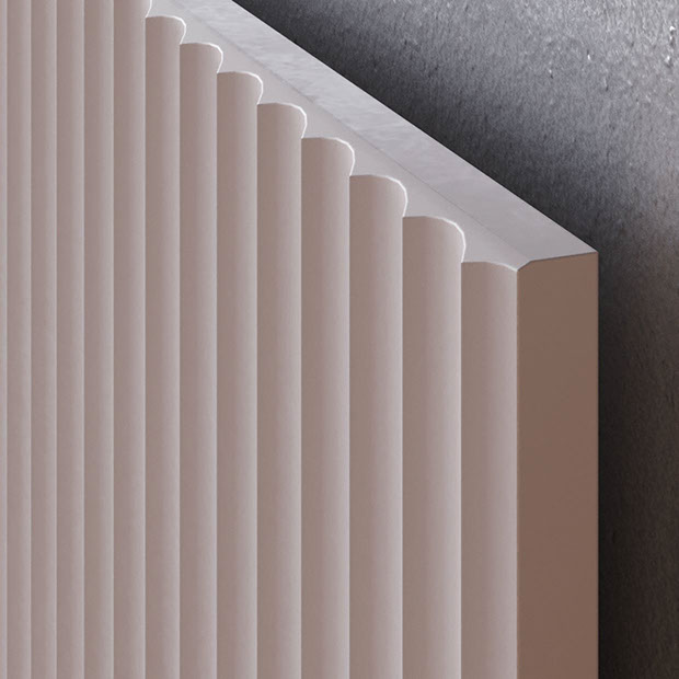 Фрезеровка изголовья крупным планом