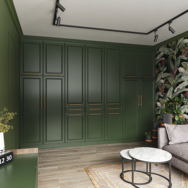 Встроенный шкаф неоклассика Встроенный шкаф неоклассика